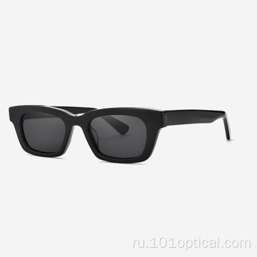 Прямоугольные женские солнцезащитные очки из ацетата небольшого размера